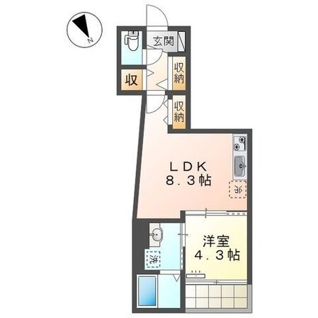 エクセレントタワーの物件間取画像